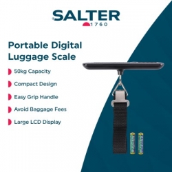 Salter Electronic Luggage Scale 